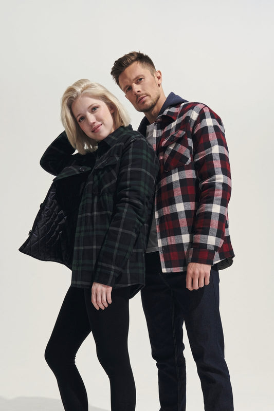 SOL´S Unisex Checkered Overshirt Noah