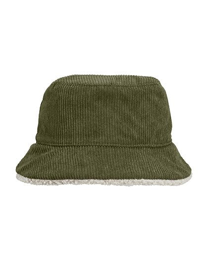 SOL´S Reversible Sherpa And Velvet Bucket Hat – Army / Shear Beige