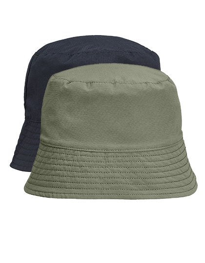 SOL´S Unisex Nylon Bucket Hat – Black / Khaki