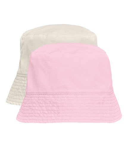 SOL´S Unisex Nylon Bucket Hat – Off White / Candy Pink