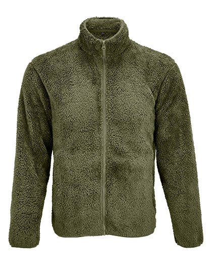 SOL´S Unisex Fleece Zip Jacket Finch – Army