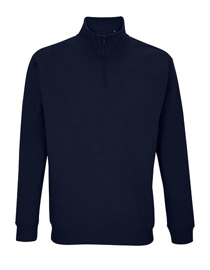 SOL´S Unisex 1/4 Zip Sweatshirt Conrad – French Navy