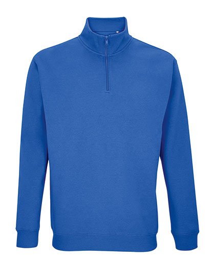 SOL´S Unisex 1/4 Zip Sweatshirt Conrad – Royal Blue 241