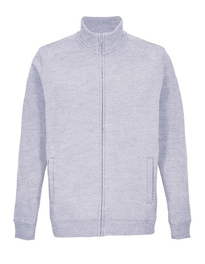 SOL´S Unisex Full-Zip Jacket Cooper – Grey Melange