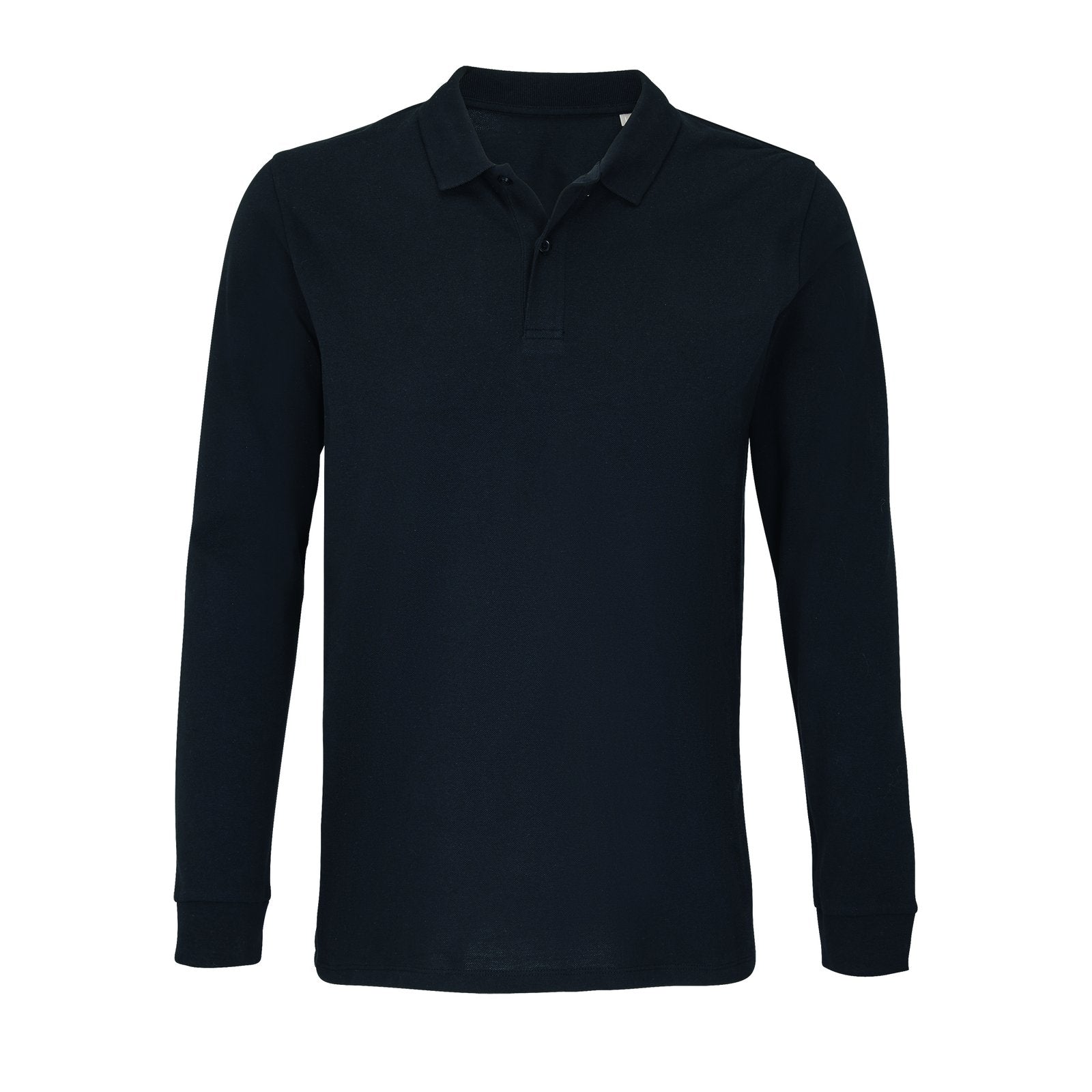 SOL´S Unisex Long Sleeve Polo Shirt Planet – Black