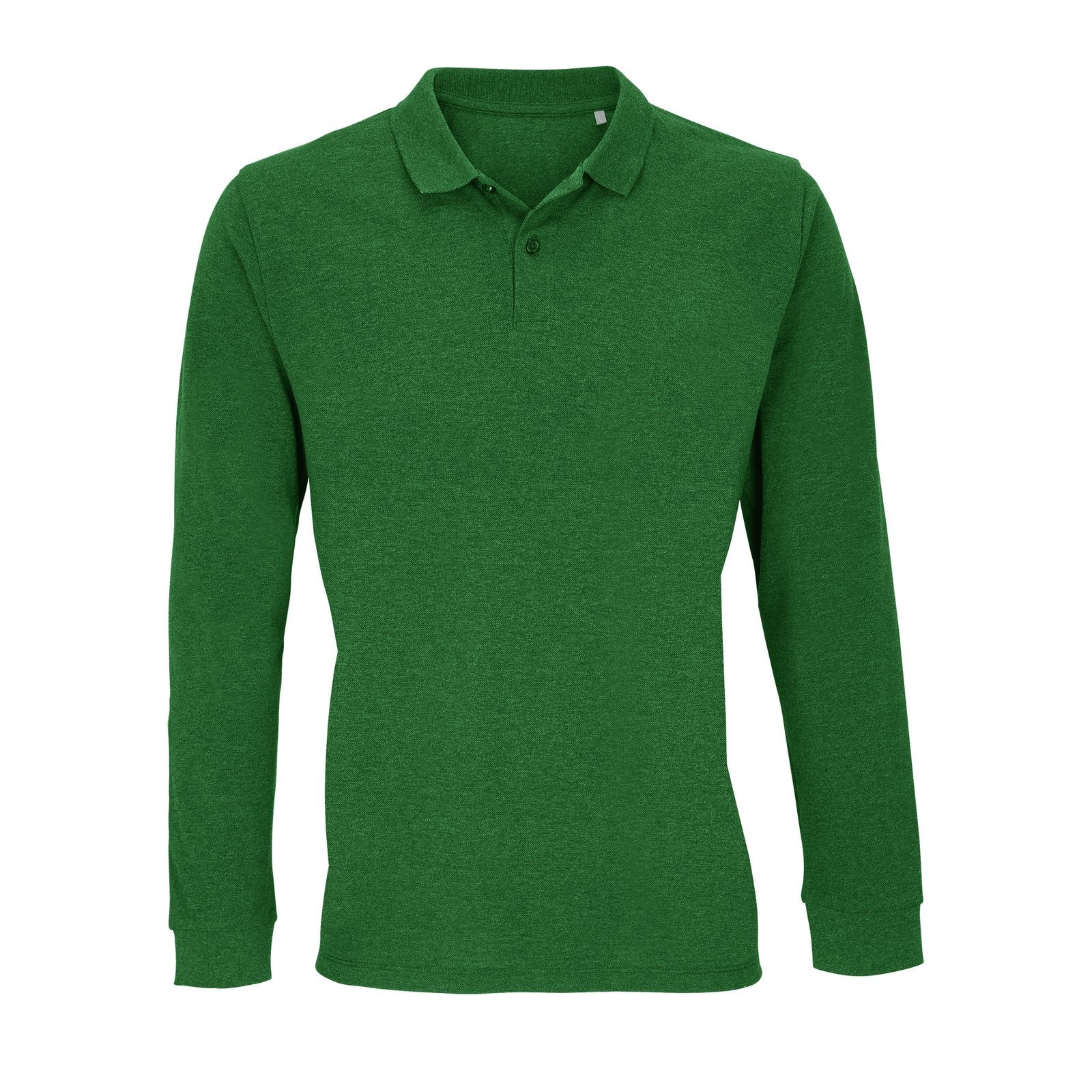 SOL´S Unisex Long Sleeve Polo Shirt Planet – Bottle Green