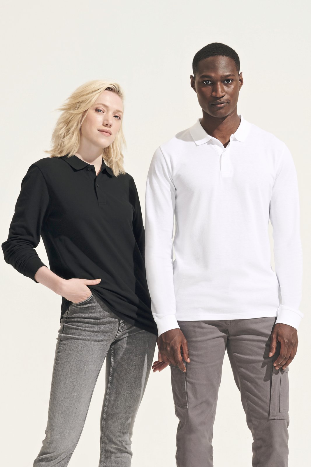 SOL´S Unisex Long Sleeve Polo Shirt Planet