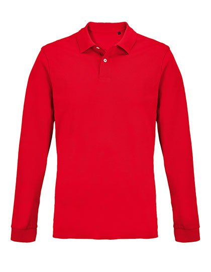 SOL´S Unisex Pacific Polo Shirt Longsleeve – Red