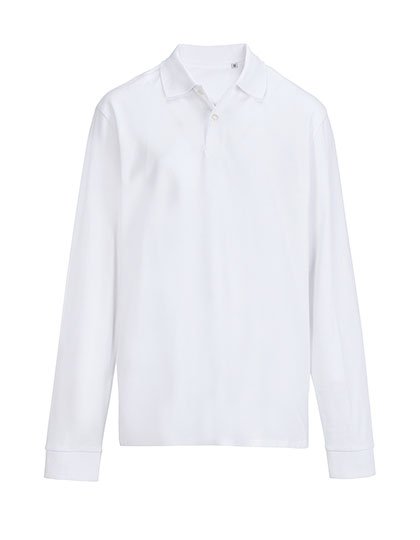 SOL´S Unisex Pacific Polo Shirt Longsleeve – White