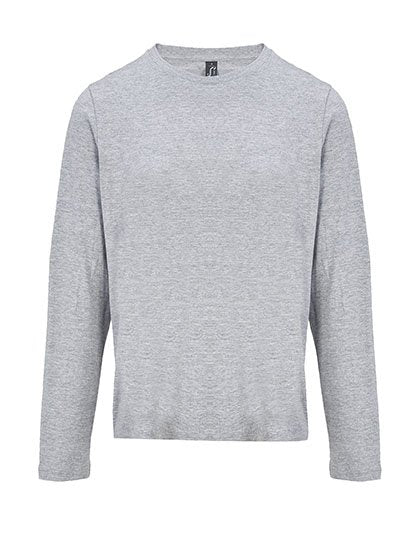 SOL´S Women's Monarch Long Sleeve T-Shirt – Grey Melange