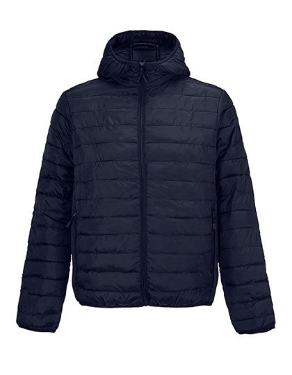 SOL´S Men's Stream Lightweight Hooded Padded Jacket – French Navy