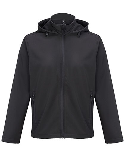 SOL´S Men's Race Softshell Hooded Jacket – Black