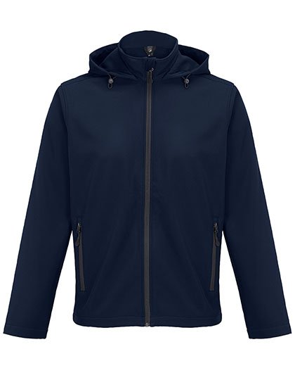 SOL´S Men's Race Softshell Hooded Jacket – French Navy