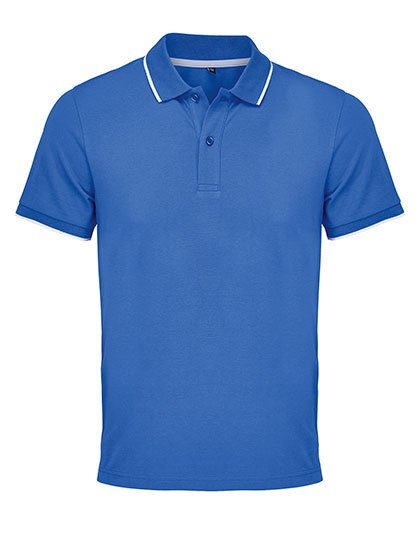 SOL´S Unisex Polo Shirt Palermo – Royal Blue 241 / White