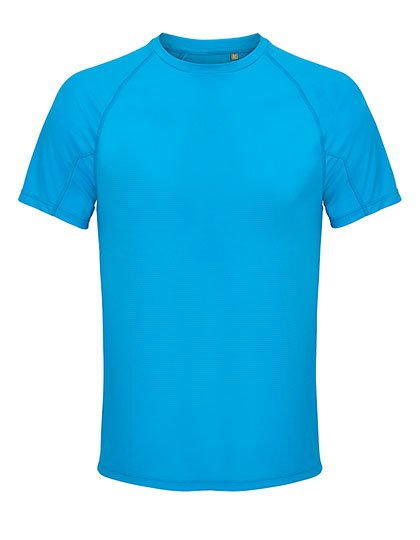 SOL´S Men's Raglan Sleeve T-Shirt Vortex – Aqua