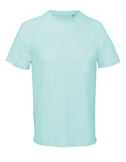SOL´S Men's Raglan Sleeve T-Shirt Vortex – Arctic Blue