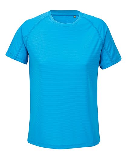 SOL´S Women's Raglan Sleeve T-Shirt Vortex – Aqua