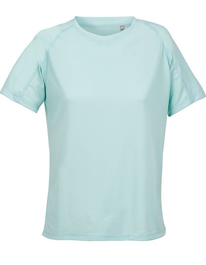 SOL´S Women's Raglan Sleeve T-Shirt Vortex – Arctic Blue