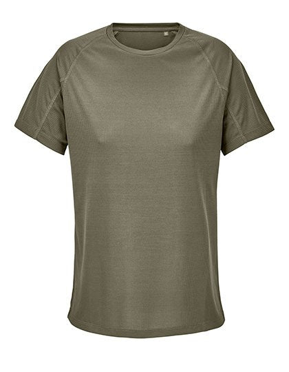 SOL´S Women's Raglan Sleeve T-Shirt Vortex – Army