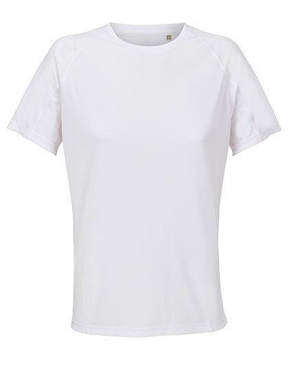 SOL´S Women's Raglan Sleeve T-Shirt Vortex – White