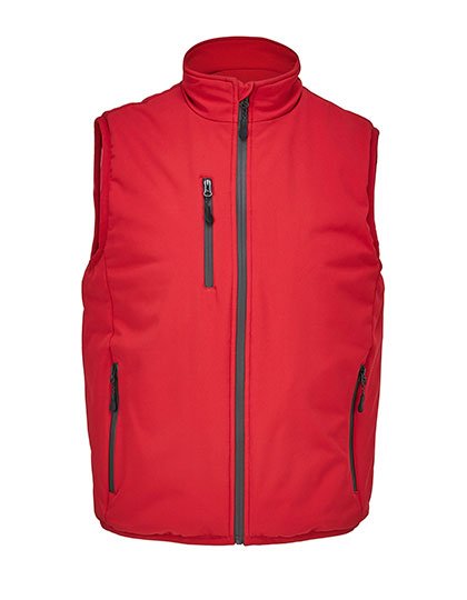 SOL´S Unisex Lined Softshell Bodywarmer Falcon – Pepper Red
