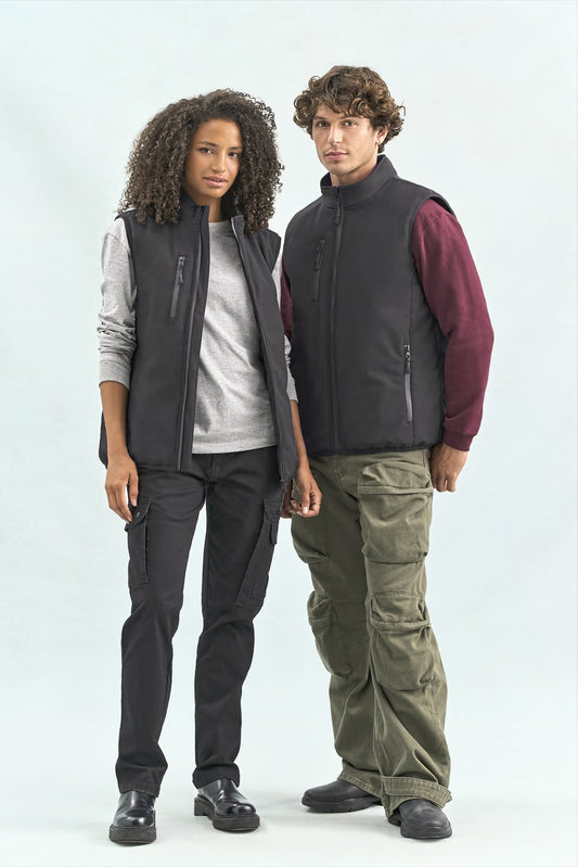SOL´S Unisex Lined Softshell Bodywarmer Falcon