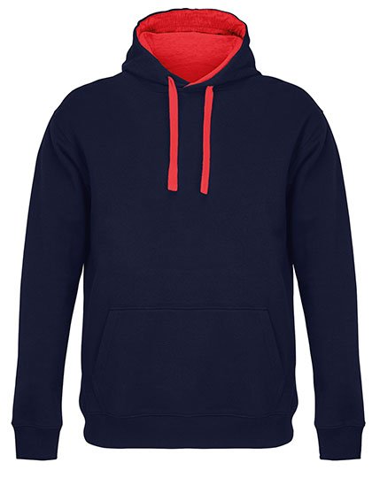 SOL´S Unisex Hooded Sweatshirt Cameron – French Navy / Bright Red