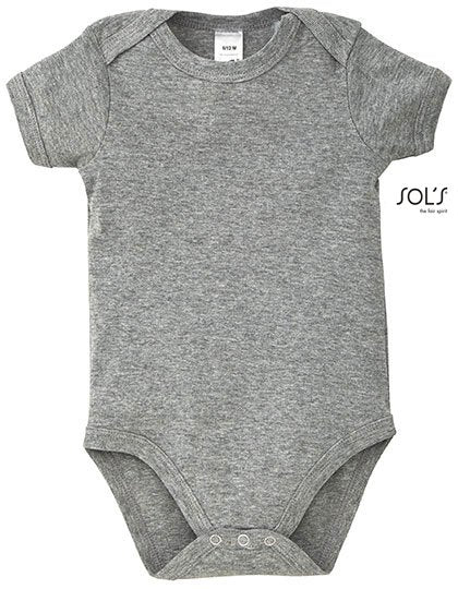 SOL´S Babies Bodysuit Bambino – Melange Grey