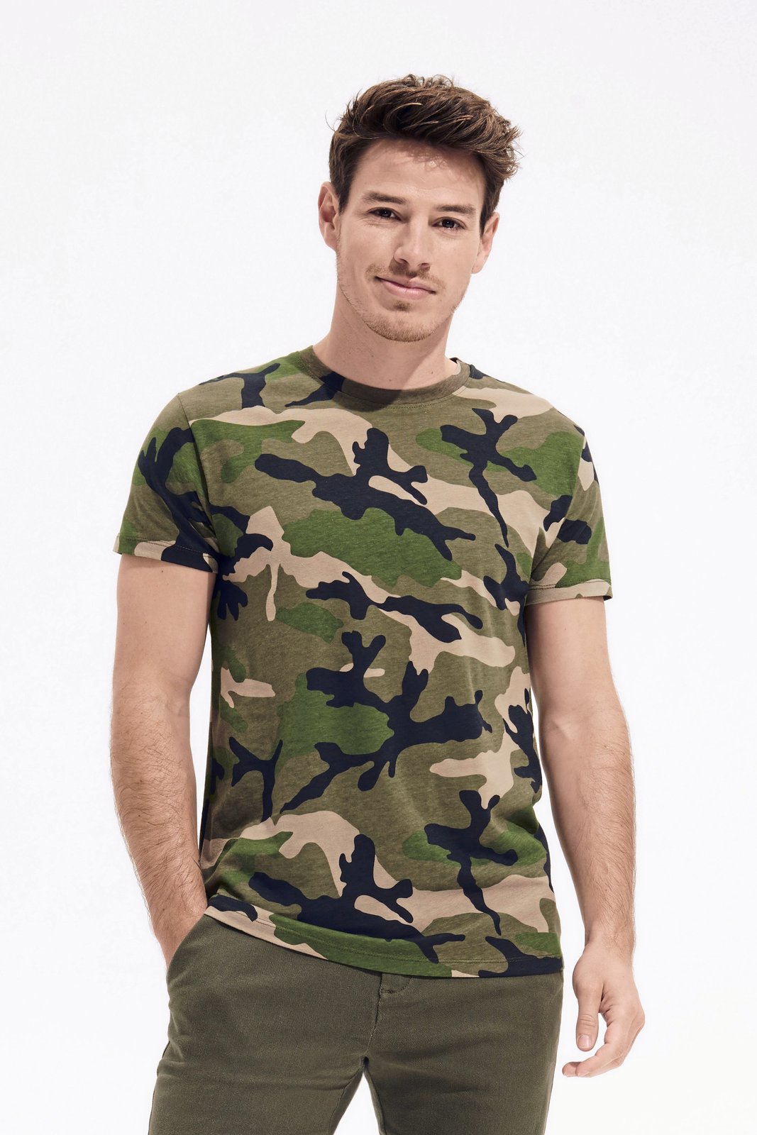 SOL´S Men's Camo T-Shirt