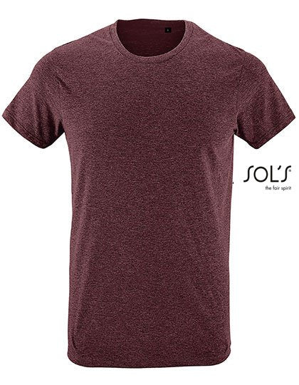 SOL´S Regent Fit T-Shirt – Heather Oxblood
