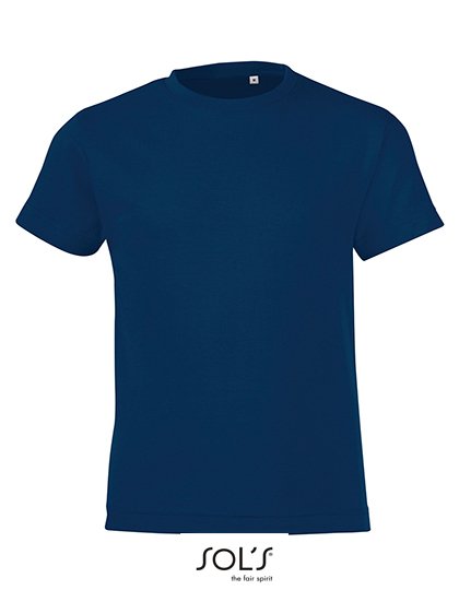 SOL´S Kids' Round Collar T-Shirt Regent Fit – French Navy
