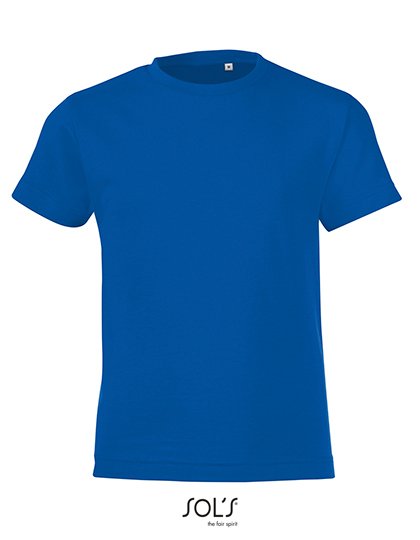 SOL´S Kids' Round Collar T-Shirt Regent Fit – Royal Blue 241