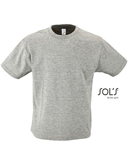 SOL´S Kids' Regent 150 – Melange Grey