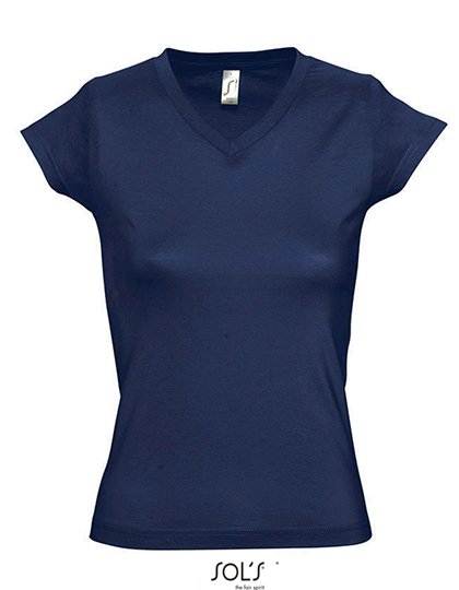 SOL´S Women's V-Neck-T-Shirt Moon – French Navy