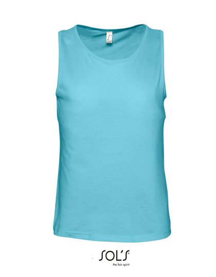 SOL´S Men's Tank Top Justin – Atoll Blue