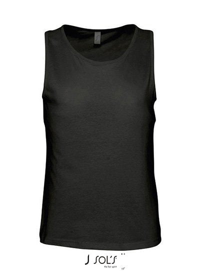 SOL´S Men's Tank Top Justin – Deep Black