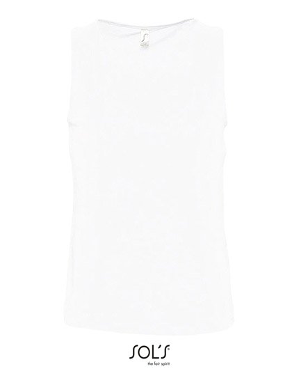 SOL´S Men's Tank Top Justin – White