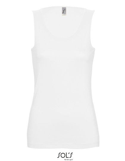 SOL´S Women's Tank Top Jane – White