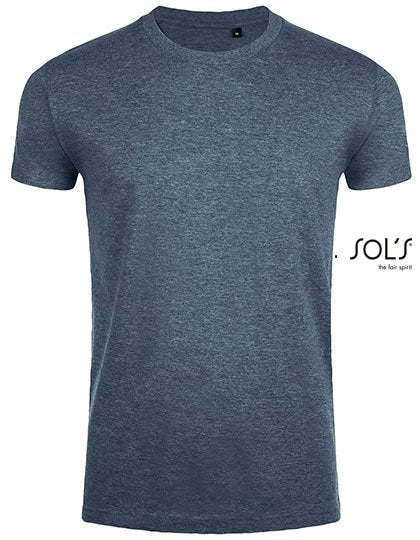 SOL´S Imperial Fit T-Shirt – Heather Denim