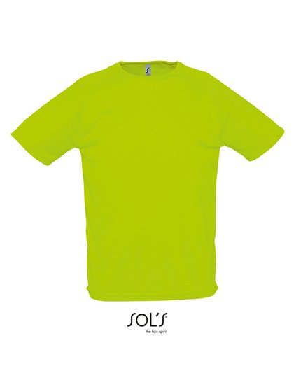 SOL´S Men's Raglan Sleeves T Sporty – Neon Green