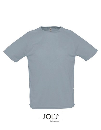 SOL´S Men's Raglan Sleeves T Sporty – Pure Grey