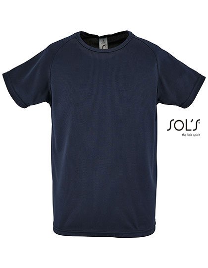 SOL´S Kids' Raglan Sleeved T-Shirt Sporty – French Navy