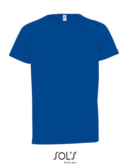 SOL´S Kids' Raglan Sleeved T-Shirt Sporty – Royal Blue 241