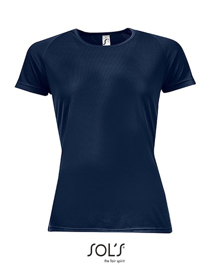 SOL´S Women's Raglan Sleeves T Sporty – French Navy
