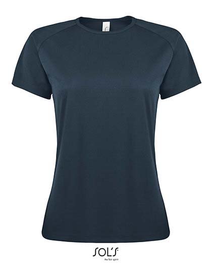 SOL´S Women's Raglan Sleeves T Sporty – Petroleum Blue
