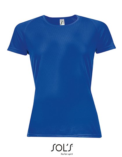 SOL´S Women's Raglan Sleeves T Sporty – Royal Blue 241