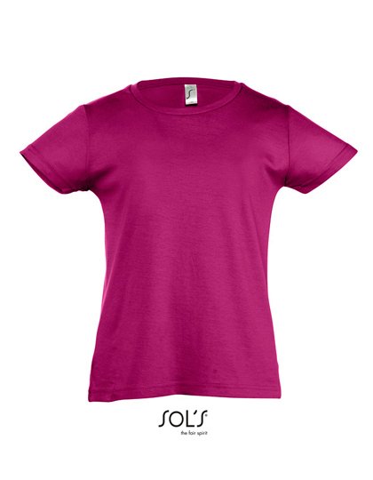 SOL´S Kids' T-Shirt Girlie Cherry – Fuchsia