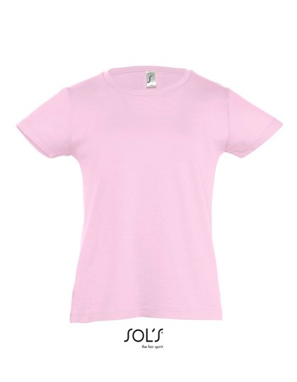 SOL´S Kids' T-Shirt Girlie Cherry – Medium Pink