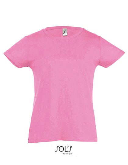 SOL´S Kids' T-Shirt Girlie Cherry – Orchid Pink