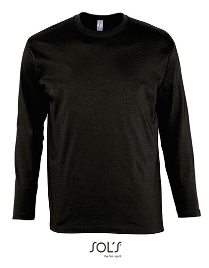 SOL´S T-Shirt Monarch Long Sleeve – Deep Black